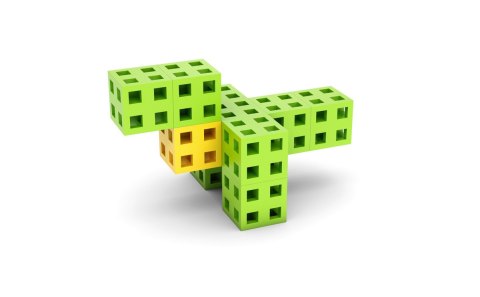 Zestaw klocków konstrukcyjnych - Meli Cube 50 el. Zestaw klocków konstrukcyjnych - Meli Cube 50 el.