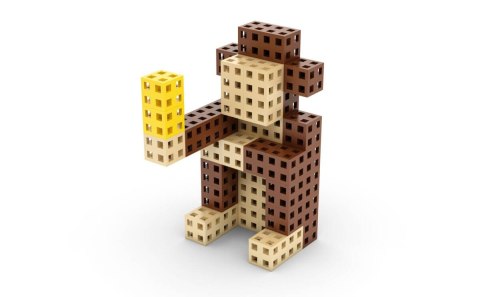 Zestaw klocków konstrukcyjnych - Meli Cube 50 el. Zestaw klocków konstrukcyjnych - Meli Cube 50 el.
