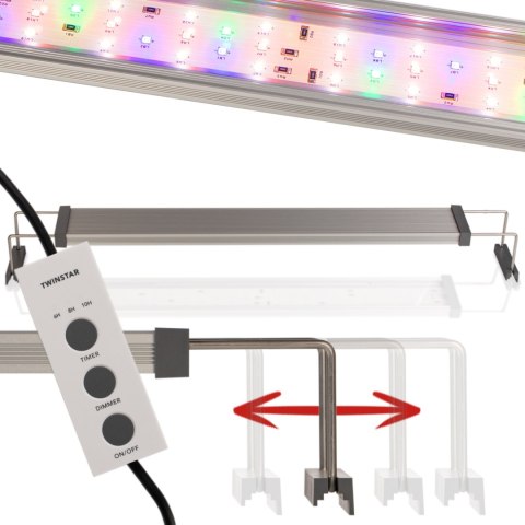 Twinstar Light 45B II - lampa LED 45cm - 50cm ze sterownikiem Twinstar Light 45B II - lampa LED 45cm - 50cm ze sterownikiem