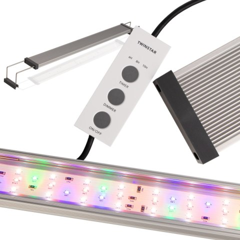 Twinstar Light 60B II - lampa LED 60cm - 70cm ze sterownikiem Twinstar Light 60B II - lampa LED 60cm - 70cm ze sterownikiem