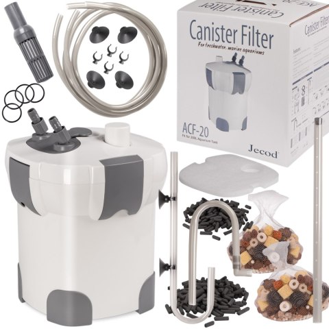 Jecod ACF-20 - filtr zewnętrzny do akwarium 200l Jecod ACF-20 - filtr zewnętrzny do akwarium 200l