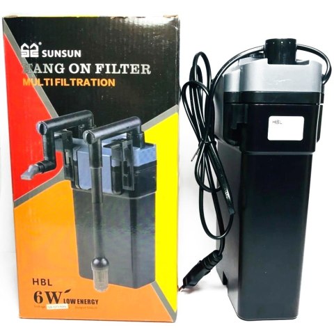 Sunsun Slim Hang Canister M - filtr kubełkowy podwieszany Sunsun Slim Hang Canister M - filtr kubełkowy podwieszany