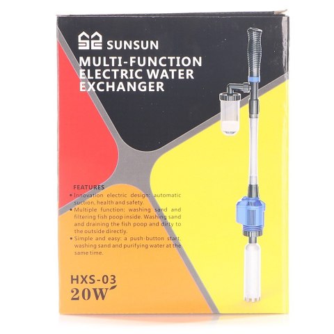 SunSun Hi-X-Scouring 3 - wielofunkcyjny odmulacz automatyczny SunSun Hi-X-Scouring 3 - wielofunkcyjny odmulacz automatyczny
