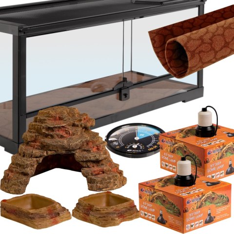 Resun ReptiSet Comfort DUO - zestaw terrarystyczny 75x30x30cm Resun ReptiSet Comfort DUO - zestaw terrarystyczny 75x30x30cm