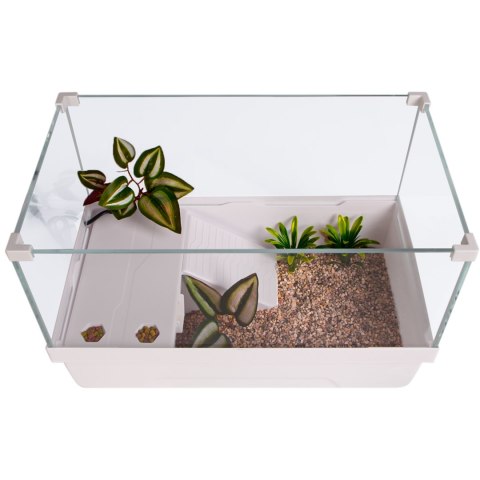 Sunsun Turtle Water Box L - akwarium dla żółwia z wyspą i filtrem Sunsun Turtle Water Box L - akwarium dla żółwia z wyspą i filtrem