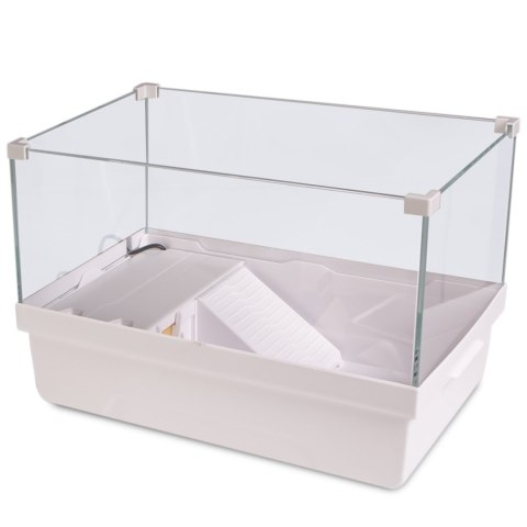 Sunsun Turtle Water Box L - akwarium dla żółwia z wyspą i filtrem Sunsun Turtle Water Box L - akwarium dla żółwia z wyspą i filtrem