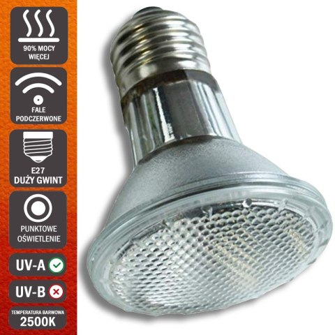 Komodo Halogen 35W - halogen grzewczy 3w1" Komodo Halogen 35W - halogen grzewczy 3w1"