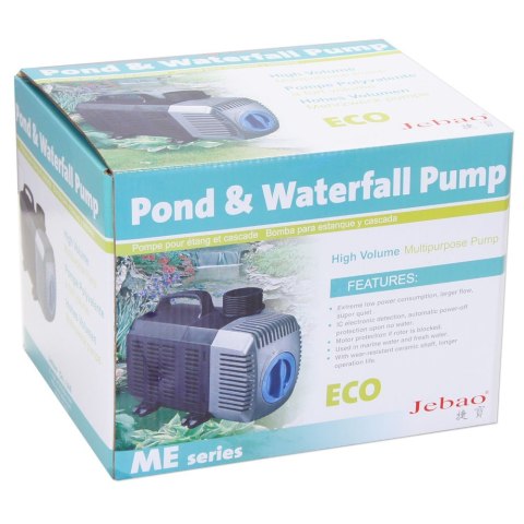 Jebao ME-6500 ECO - pompa do oczka 6500l/h (32W) Jebao ME-6500 ECO - pompa do oczka 6500l/h (32W)