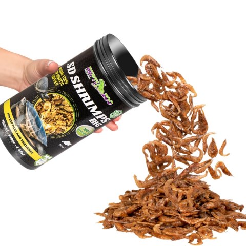 Repti-Zoo Semi Dry Shrimps L 1000ml - krewetki półmiękkie Repti-Zoo Semi Dry Shrimps L 1000ml - krewetki półmiękkie