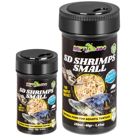 Repti-Zoo Semi Dry Shrimps S 100ml - krewetki półmiękkie Repti-Zoo Semi Dry Shrimps S 100ml - krewetki półmiękkie