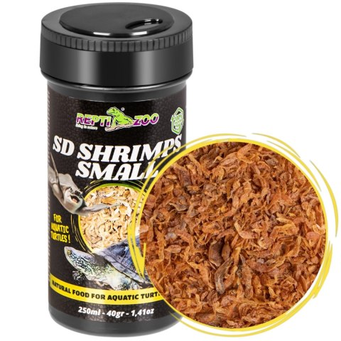Repti-Zoo Semi Dry Shrimps S 250ml - krewetki półmiękkie Repti-Zoo Semi Dry Shrimps S 250ml - krewetki półmiękkie