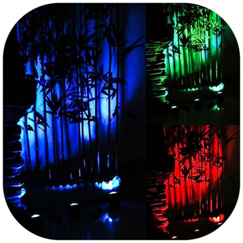 Jebao Pond Light LED 3 - kolorowe lampki LED do oczka i ogrodu Jebao Pond Light LED 3 - kolorowe lampki LED do oczka i ogrodu