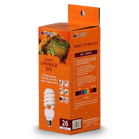 Resun Desert UVB Bulb 10.0 26W - żarówka UVB Resun Desert UVB Bulb 10.0 26W - żarówka UVB