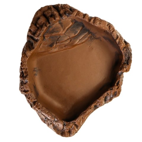 Terrario FoodWood M - miska na pokarm i wodę 17x14x4cm Terrario FoodWood M - miska na pokarm i wodę 17x14x4cm