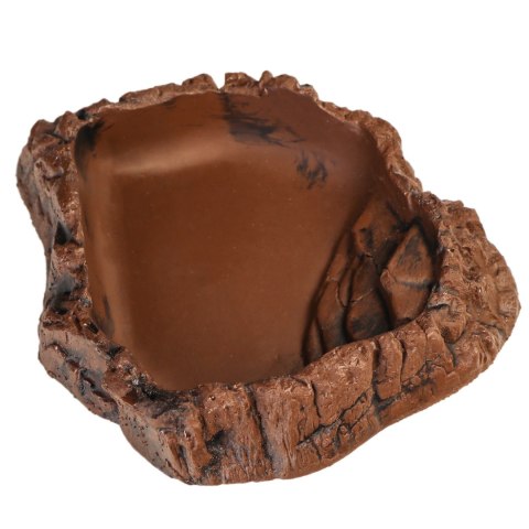 Terrario FoodWood M - miska na pokarm i wodę 17x14x4cm Terrario FoodWood M - miska na pokarm i wodę 17x14x4cm