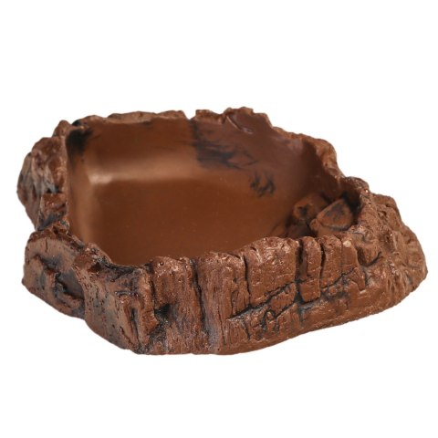 Terrario FoodWood M - miska na pokarm i wodę 17x14x4cm Terrario FoodWood M - miska na pokarm i wodę 17x14x4cm