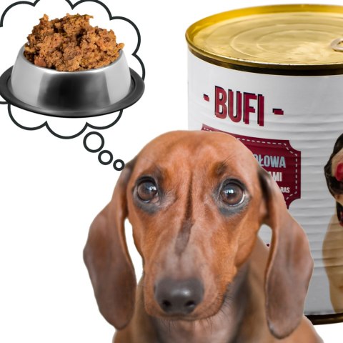 Bufi Karma dla Psów Premium - 80% mięsa wołowego Bufi Karma dla Psów Premium - 80% mięsa wołowego