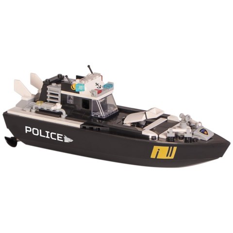 Flytec V103 Police - łódka zdalnie sterowana składane klocki 2w1 Flytec V103 Police - łódka zdalnie sterowana składane klocki 2w1