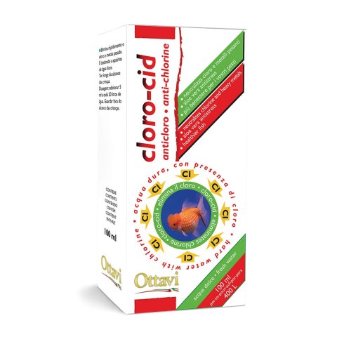OTTAVI Cloro Cid 100 ml, uzdatniacz wody (OTTR001) OTTAVI Cloro Cid 100 ml, uzdatniacz wody (OTTR001)