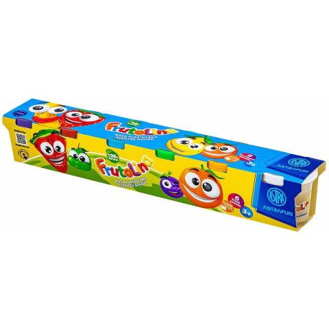 Masa plastyczna FRUTOLINA zestaw Astra Fun 6szt x 100g 336122011 Masa plastyczna FRUTOLINA zestaw Astra Fun 6szt x 100g 336122011