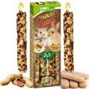 PRZYSMAKI KARMA NESTOR KOLBA 2 W 1 DLA GRYZONI CHOMIKA BISZKOPTY I ORZECHY