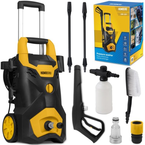 Myjka ciśnieniowa ze zwijakiem 2200W Humberg HM-301 Myjka ciśnieniowa ze zwijakiem 2200W Humberg HM-301