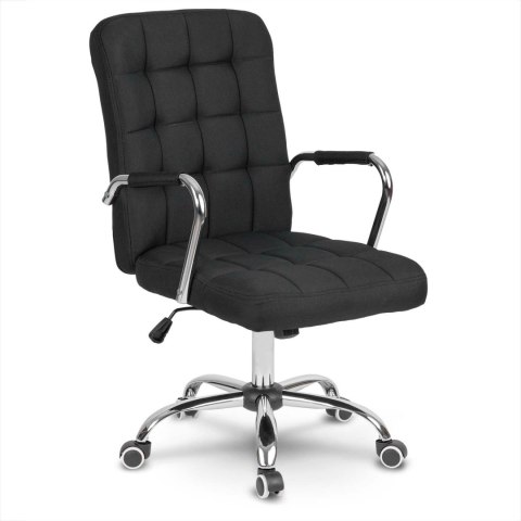 Fotel biurowy materiałowy Benton czarny Fotel biurowy materiałowy Benton czarny