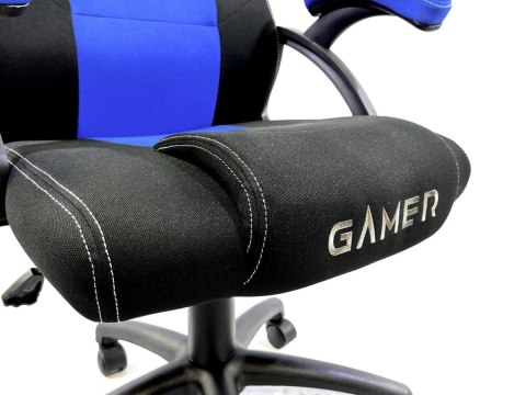 .Fotel obrotowy do biurka CARRERA M BLUE FABRIC .Fotel obrotowy do biurka CARRERA M BLUE FABRIC