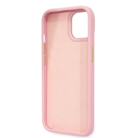 Guess Croco Collection - Etui iPhone 14 Plus (różowy) Guess Croco Collection - Etui iPhone 14 Plus (różowy)