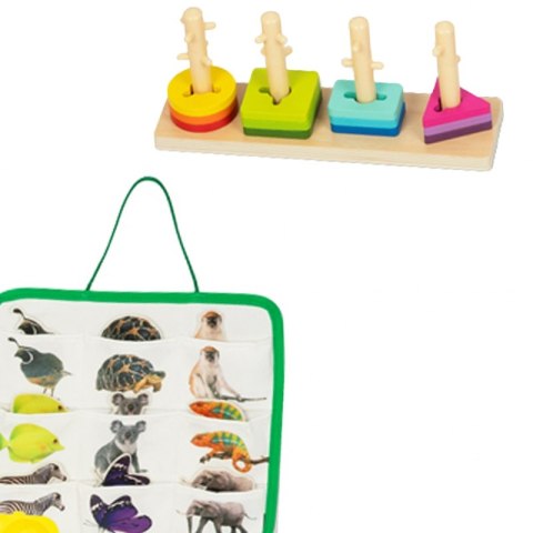 TOOKY TOY Box Pudełko XXL Montessori Edukacyjne 7w1 Sensoryczne 25-30 Mies. TOOKY TOY Box Pudełko XXL Montessori Edukacyjne 7w1 Sensoryczne 25-30 Mies.