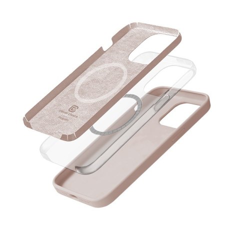 Crong Color Cover Magnetic - Etui iPhone 14 Pro MagSafe (piaskowy róż) Crong Color Cover Magnetic - Etui iPhone 14 Pro MagSafe (piaskowy róż)