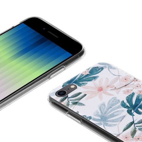 Crong Flower Case - Etui iPhone SE (2022/2020) / 8 / 7 (wzór 01) Crong Flower Case - Etui iPhone SE (2022/2020) / 8 / 7 (wzór 01)