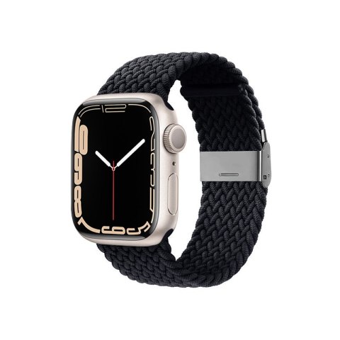 Crong Wave Band - Pleciony pasek do Apple Watch 44/45/46/49 mm (grafitowy) Crong Wave Band - Pleciony pasek do Apple Watch 44/45/46/49 mm (grafitowy)