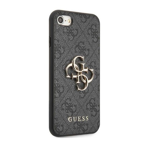 Guess 4G Big Metal Logo - Etui iPhone SE (2022/2020) / 8 / 7 (szary) Guess 4G Big Metal Logo - Etui iPhone SE (2022/2020) / 8 / 7 (szary)