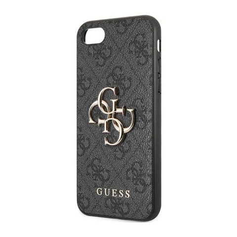 Guess 4G Big Metal Logo - Etui iPhone SE (2022/2020) / 8 / 7 (szary) Guess 4G Big Metal Logo - Etui iPhone SE (2022/2020) / 8 / 7 (szary)