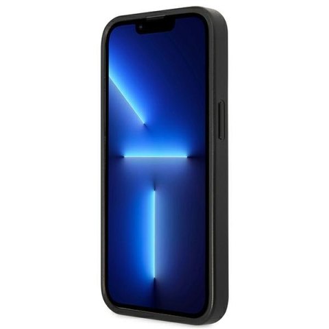 Guess Saffiano 4G Small Metal Logo - Etui iPhone 13 Pro (czarny) Guess Saffiano 4G Small Metal Logo - Etui iPhone 13 Pro (czarny)