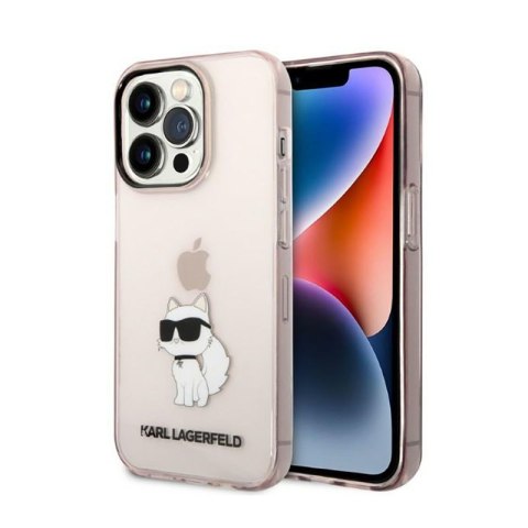 Karl Lagerfeld IML NFT Choupette - Etui iPhone 14 Pro (różowy) Karl Lagerfeld IML NFT Choupette - Etui iPhone 14 Pro (różowy)