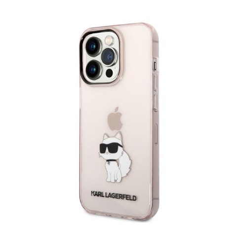 Karl Lagerfeld IML NFT Choupette - Etui iPhone 14 Pro (różowy) Karl Lagerfeld IML NFT Choupette - Etui iPhone 14 Pro (różowy)