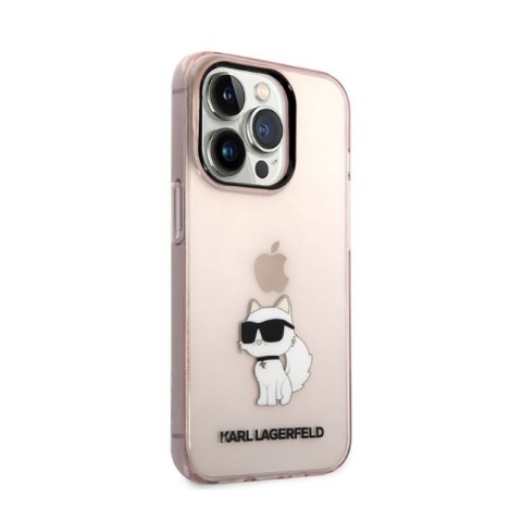 Karl Lagerfeld IML NFT Choupette - Etui iPhone 14 Pro (różowy) Karl Lagerfeld IML NFT Choupette - Etui iPhone 14 Pro (różowy)
