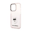 Karl Lagerfeld IML NFT Choupette - Etui iPhone 14 Pro (różowy)