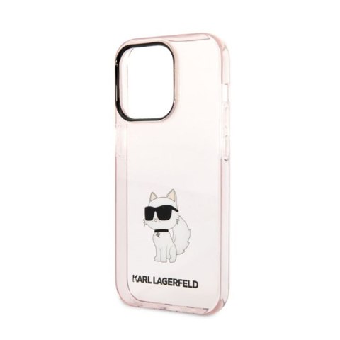Karl Lagerfeld IML NFT Choupette - Etui iPhone 14 Pro (różowy) Karl Lagerfeld IML NFT Choupette - Etui iPhone 14 Pro (różowy)
