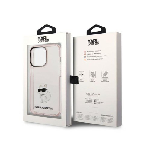 Karl Lagerfeld IML NFT Choupette - Etui iPhone 14 Pro (różowy) Karl Lagerfeld IML NFT Choupette - Etui iPhone 14 Pro (różowy)