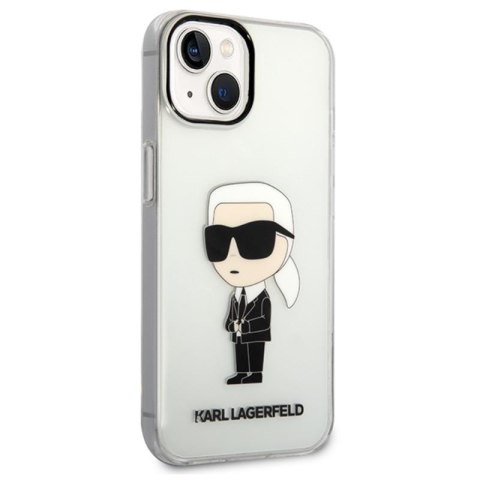 Karl Lagerfeld IML NFT Ikonik - Etui iPhone 14 Plus (przezroczysty) Karl Lagerfeld IML NFT Ikonik - Etui iPhone 14 Plus (przezroczysty)