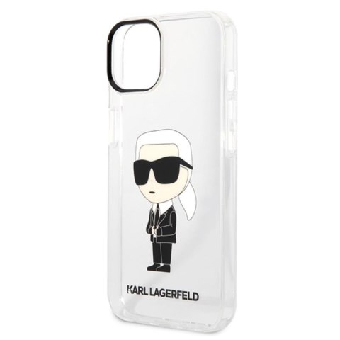 Karl Lagerfeld IML NFT Ikonik - Etui iPhone 14 Plus (przezroczysty) Karl Lagerfeld IML NFT Ikonik - Etui iPhone 14 Plus (przezroczysty)