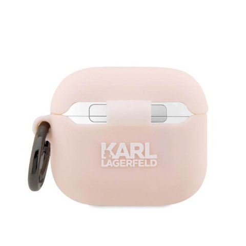 Karl Lagerfeld Silicone NFT Karl Head 3D - Etui AirPods 3 (różowy) Karl Lagerfeld Silicone NFT Karl Head 3D - Etui AirPods 3 (różowy)