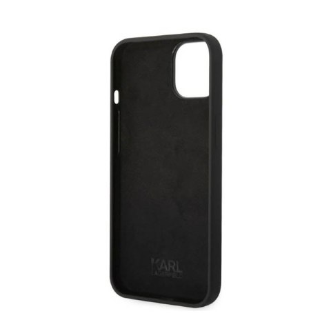 Karl Lagerfeld Silicone RSG - Etui iPhone 14 Plus (czarny) Karl Lagerfeld Silicone RSG - Etui iPhone 14 Plus (czarny)