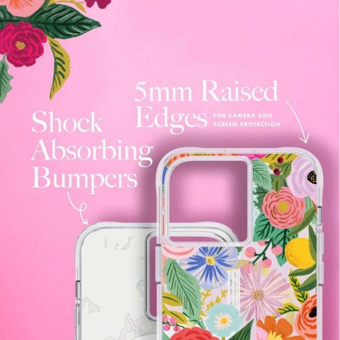 Rifle Paper Clear MagSafe - Etui iPhone 14 Pro Max (Garden Party Blush) Rifle Paper Clear MagSafe - Etui iPhone 14 Pro Max (Garden Party Blush)