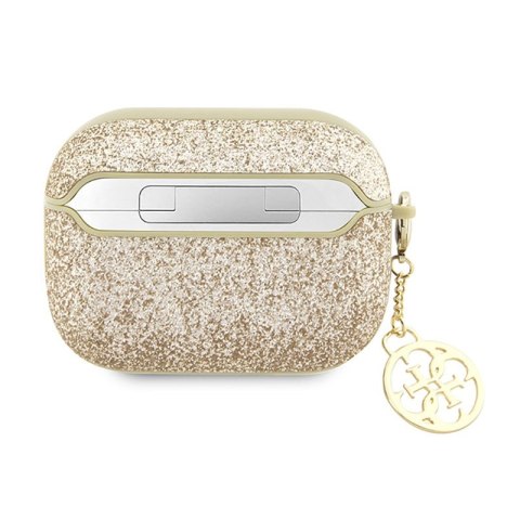 Guess 4G Glitter Flake - Etui AirPods Pro 2 (złoty) Guess 4G Glitter Flake - Etui AirPods Pro 2 (złoty)