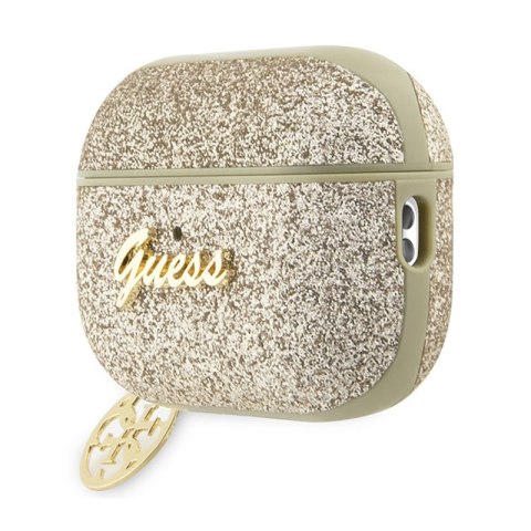 Guess 4G Glitter Flake - Etui AirPods Pro 2 (złoty) Guess 4G Glitter Flake - Etui AirPods Pro 2 (złoty)