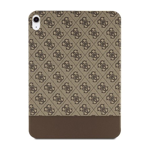 Guess 4G Stripe Allover - Etui iPad 10.9" (2022) (Brązowy) Guess 4G Stripe Allover - Etui iPad 10.9" (2022) (Brązowy)